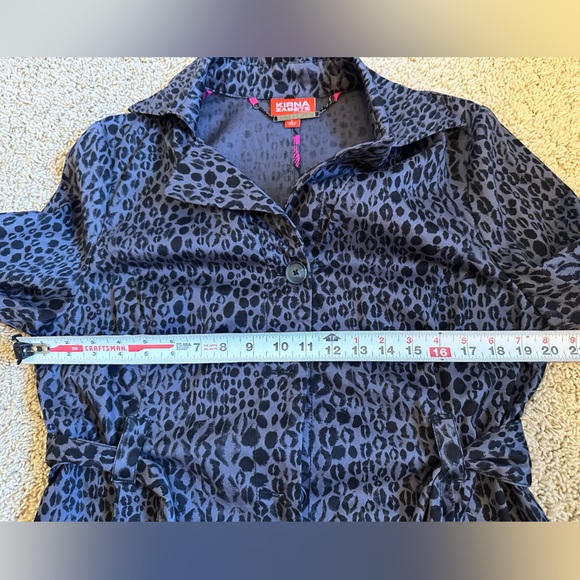 Kirina Zabet X Target Lipstick Leopard Trench Coat - Picture 14 of 14